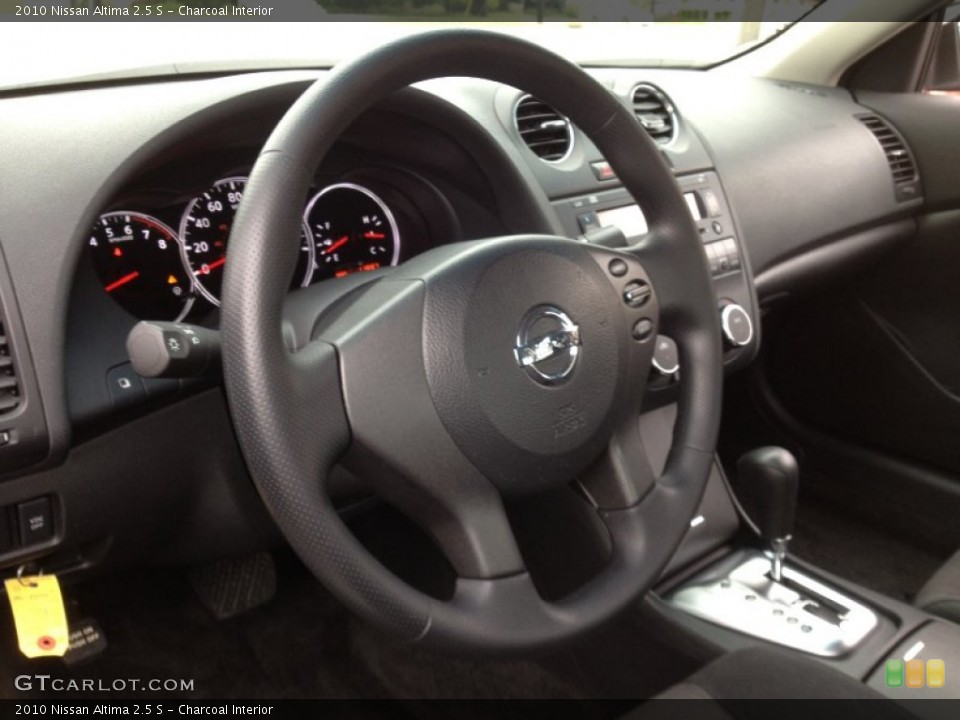 Charcoal Interior Steering Wheel for the 2010 Nissan Altima 2.5 S #66474216