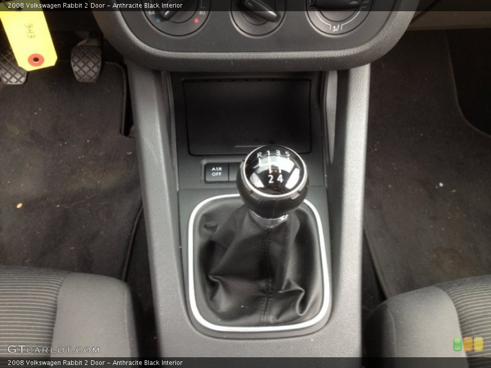Anthracite Black Interior Transmission for the 2008 Volkswagen Rabbit 2 Door #66474435
