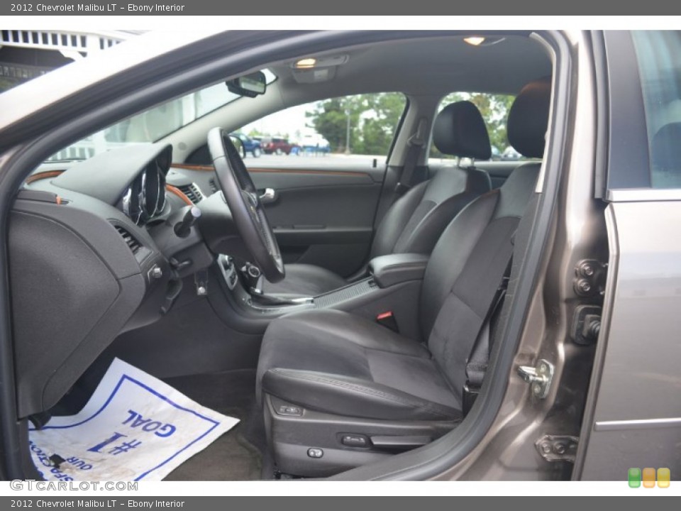 Ebony Interior Photo for the 2012 Chevrolet Malibu LT #66474831