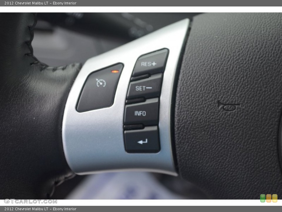 Ebony Interior Controls for the 2012 Chevrolet Malibu LT #66474851