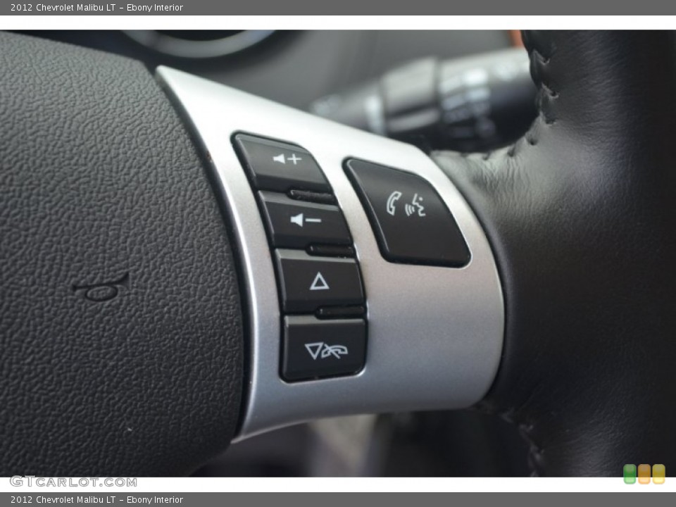 Ebony Interior Controls for the 2012 Chevrolet Malibu LT #66474855