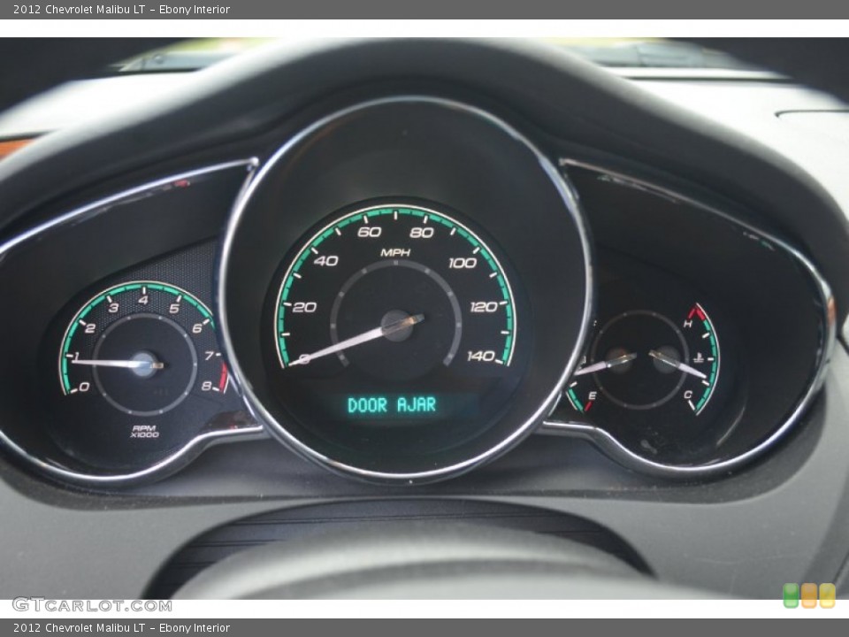 Ebony Interior Gauges for the 2012 Chevrolet Malibu LT #66474861