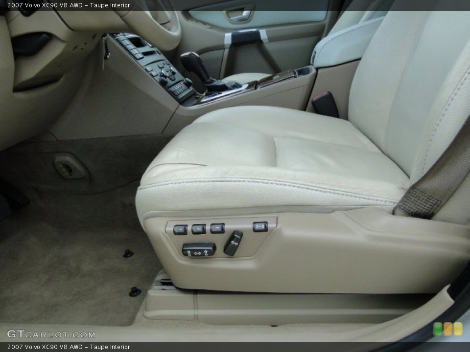 Taupe Interior Front Seat for the 2007 Volvo XC90 V8 AWD #66478724