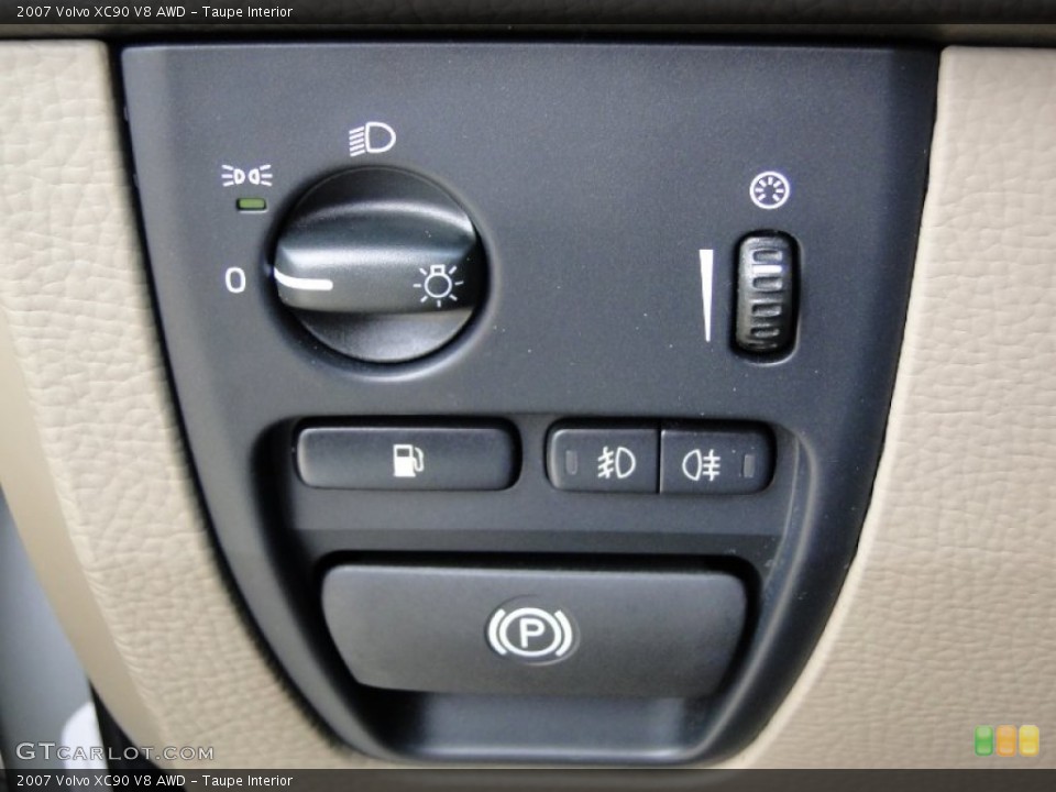 Taupe Interior Controls for the 2007 Volvo XC90 V8 AWD #66478733