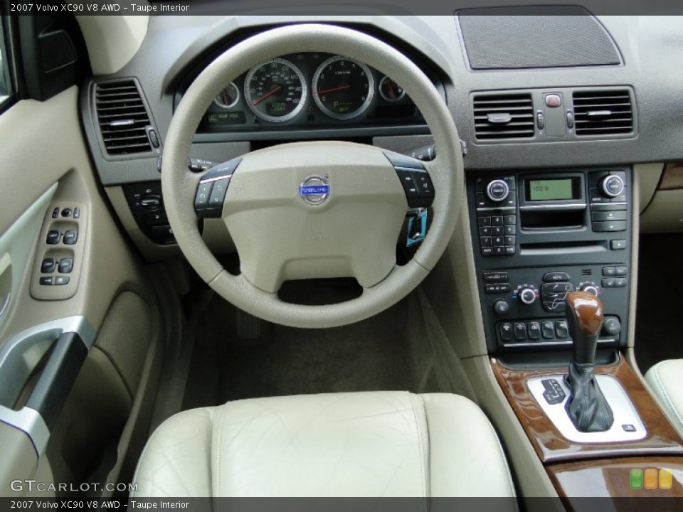 Taupe Interior Dashboard for the 2007 Volvo XC90 V8 AWD #66478745