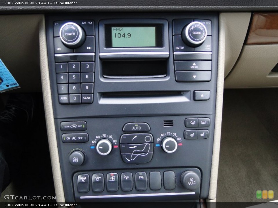 Taupe Interior Controls for the 2007 Volvo XC90 V8 AWD #66478748