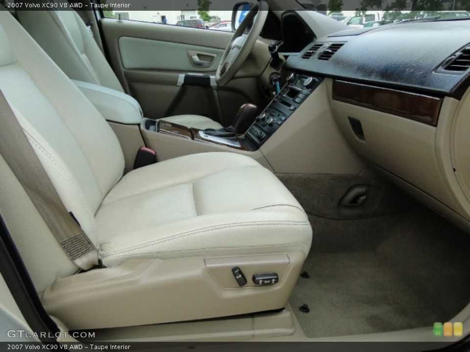 Taupe Interior Front Seat for the 2007 Volvo XC90 V8 AWD #66478763