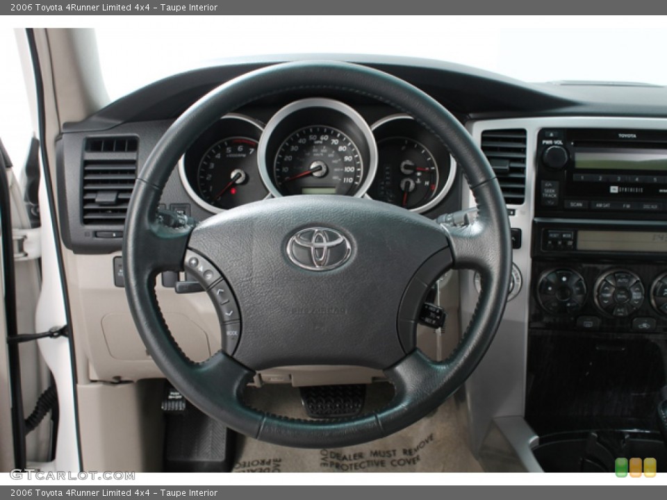 Taupe Interior Steering Wheel for the 2006 Toyota 4Runner Limited 4x4 #66483309