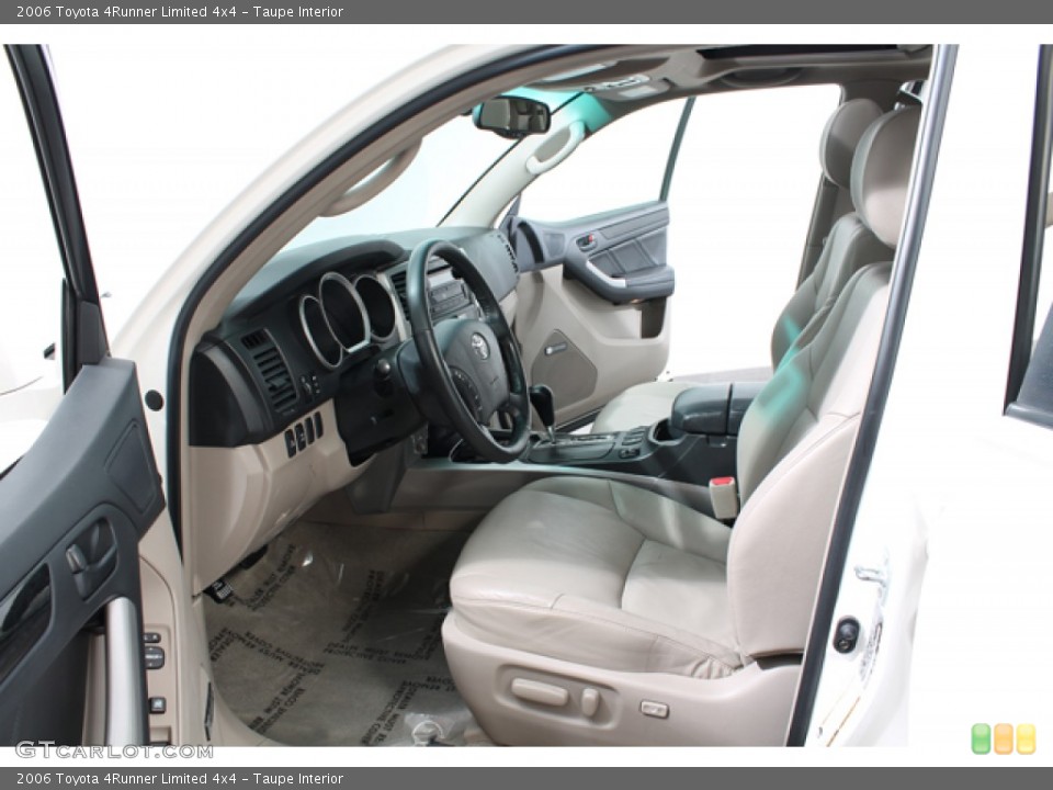 Taupe Interior Photo for the 2006 Toyota 4Runner Limited 4x4 #66483342