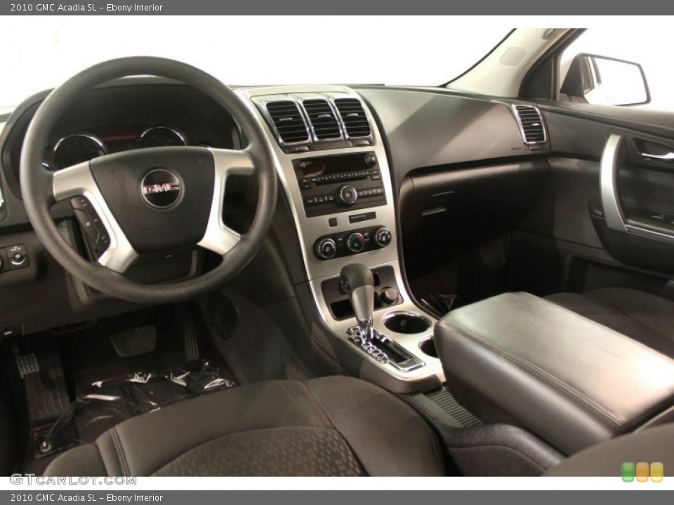 Ebony Interior Dashboard for the 2010 GMC Acadia SL #66489589