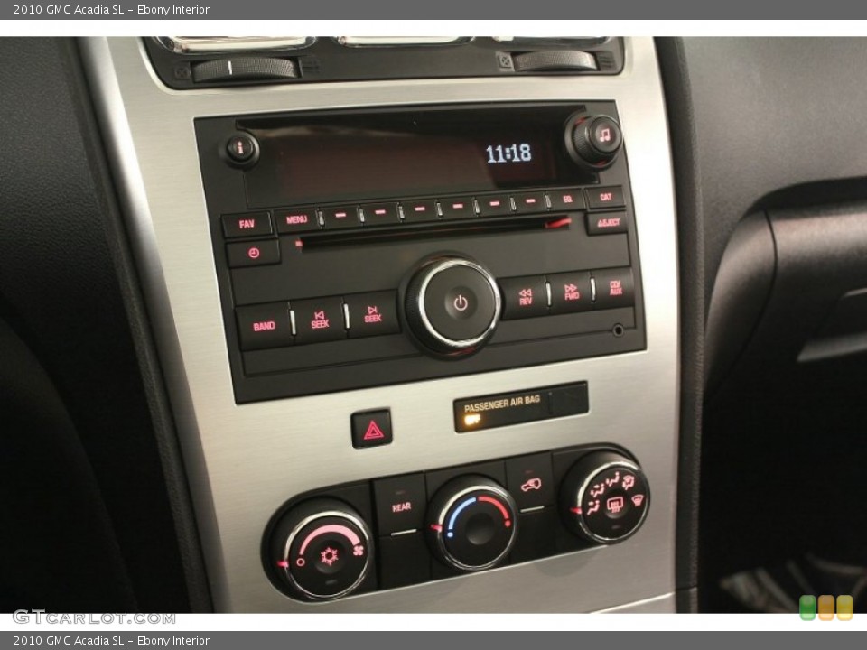 Ebony Interior Audio System for the 2010 GMC Acadia SL #66489621
