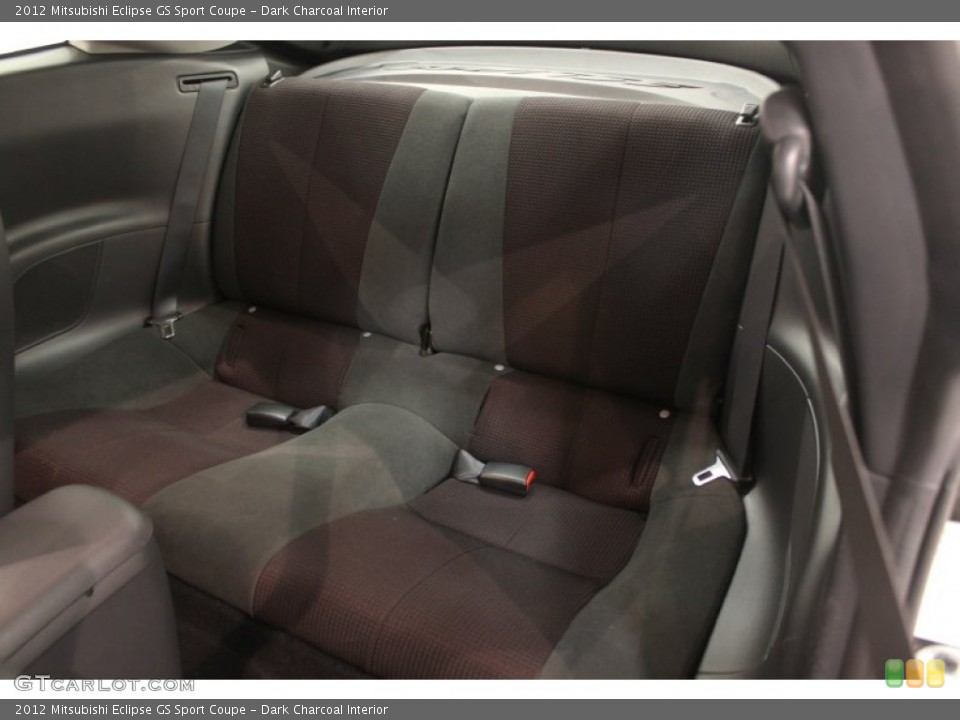 Dark Charcoal Interior Rear Seat for the 2012 Mitsubishi Eclipse GS Sport Coupe #66489867