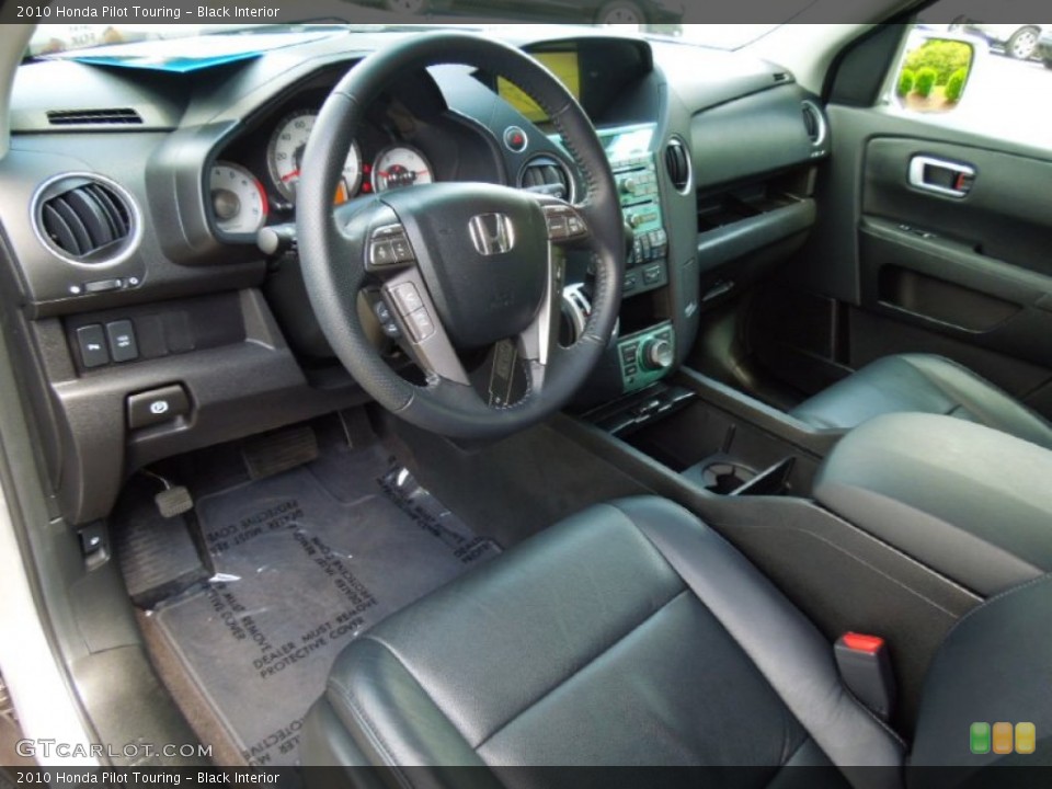 Black Interior Prime Interior for the 2010 Honda Pilot Touring #66490869