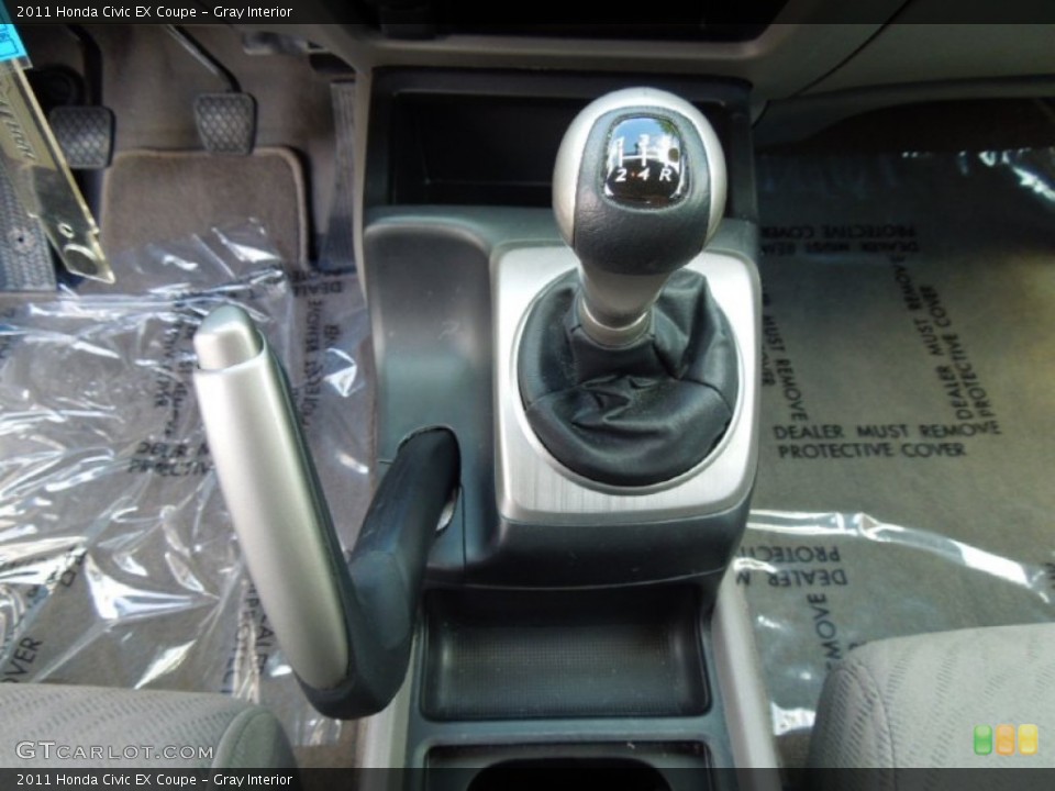 Gray Interior Transmission for the 2011 Honda Civic EX Coupe #66491199