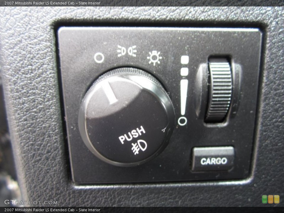 Slate Interior Controls for the 2007 Mitsubishi Raider LS Extended Cab #66492141