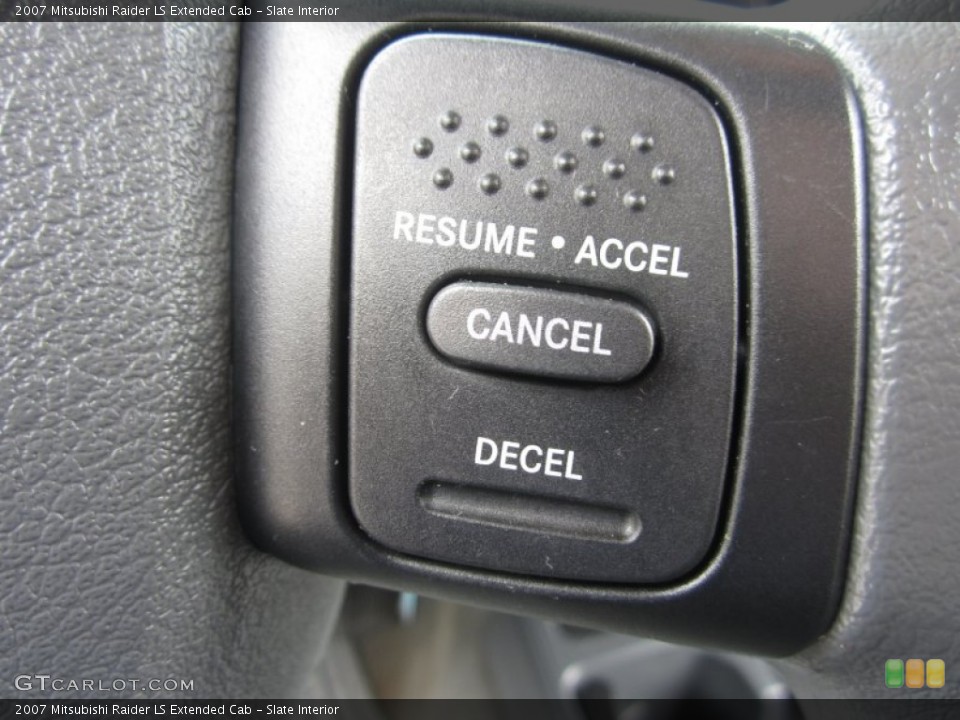 Slate Interior Controls for the 2007 Mitsubishi Raider LS Extended Cab #66492171
