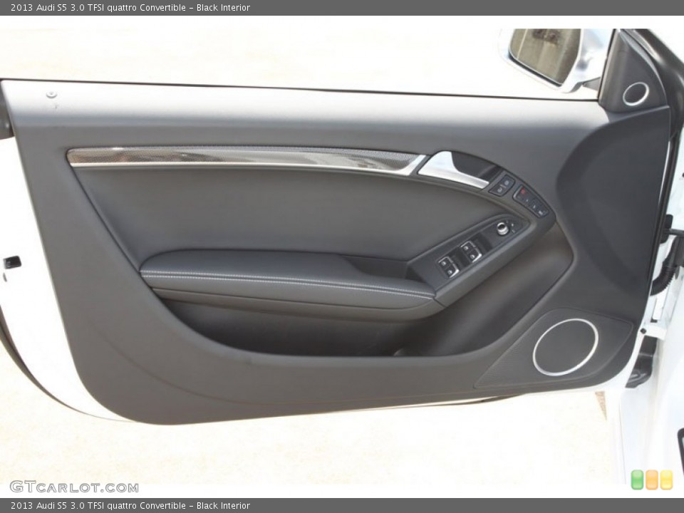 Black Interior Door Panel for the 2013 Audi S5 3.0 TFSI quattro Convertible #66499557