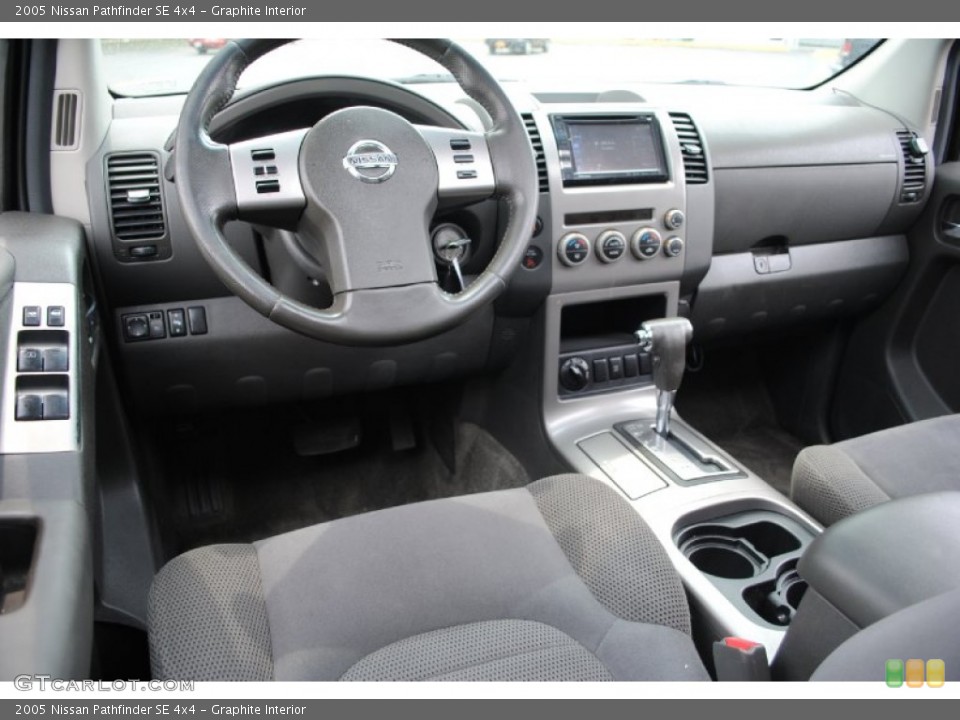 Graphite Interior Dashboard for the 2005 Nissan Pathfinder SE 4x4 #66499890