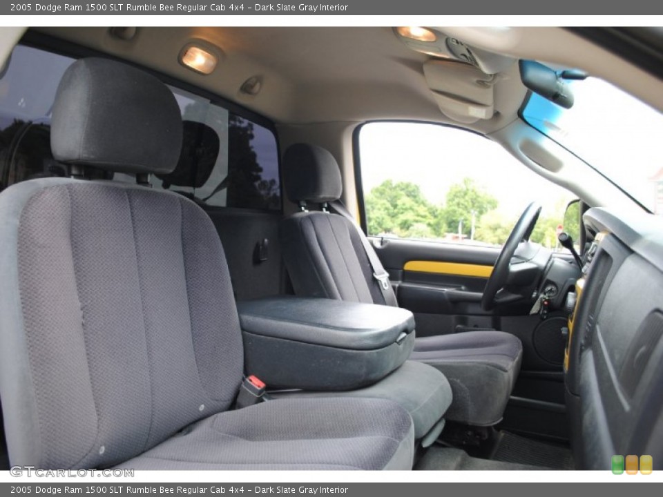 Dark Slate Gray Interior Photo for the 2005 Dodge Ram 1500 SLT Rumble Bee Regular Cab 4x4 #66500121