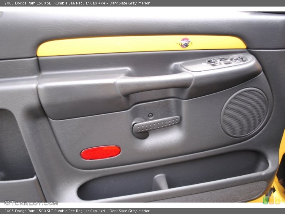 Dark Slate Gray Interior Door Panel for the 2005 Dodge Ram 1500 SLT Rumble Bee Regular Cab 4x4 #66500133