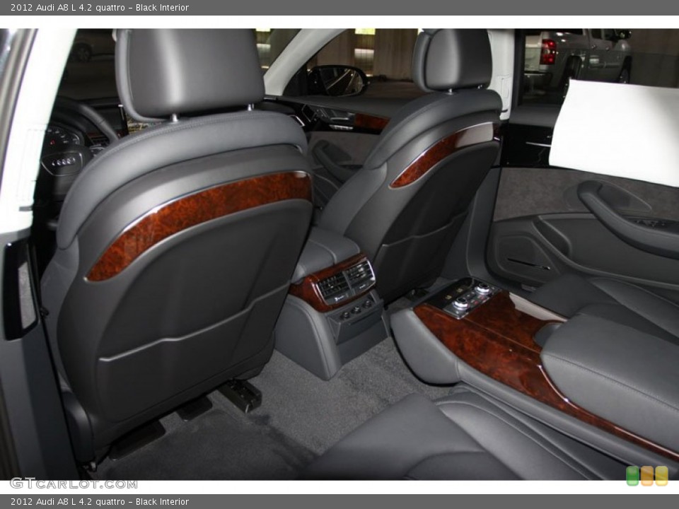 Black Interior Photo for the 2012 Audi A8 L 4.2 quattro #66500205