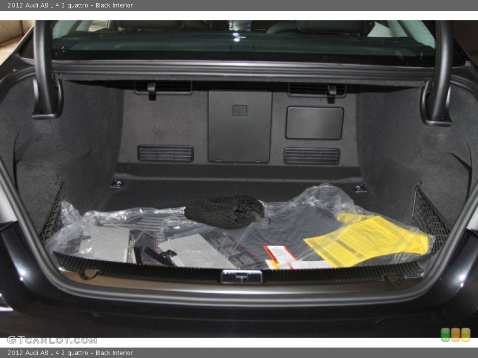 Black Interior Trunk for the 2012 Audi A8 L 4.2 quattro #66500364