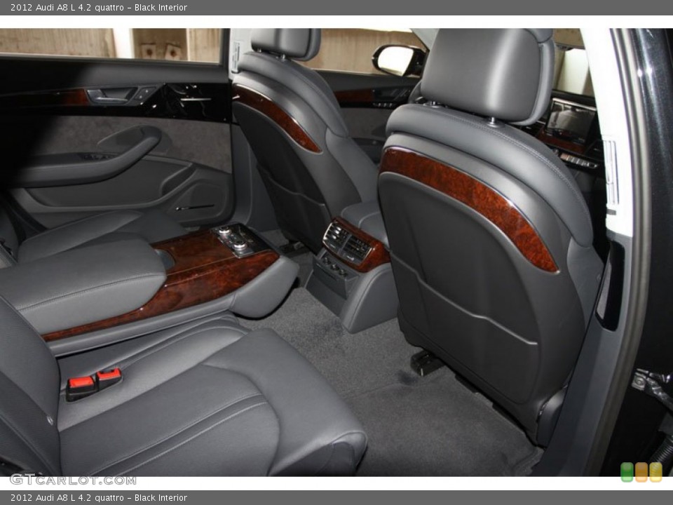 Black Interior Photo for the 2012 Audi A8 L 4.2 quattro #66500373