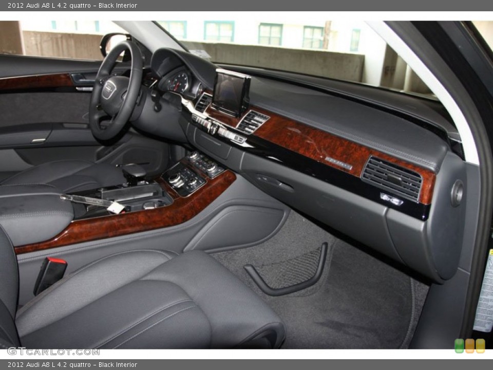Black Interior Dashboard for the 2012 Audi A8 L 4.2 quattro #66500391