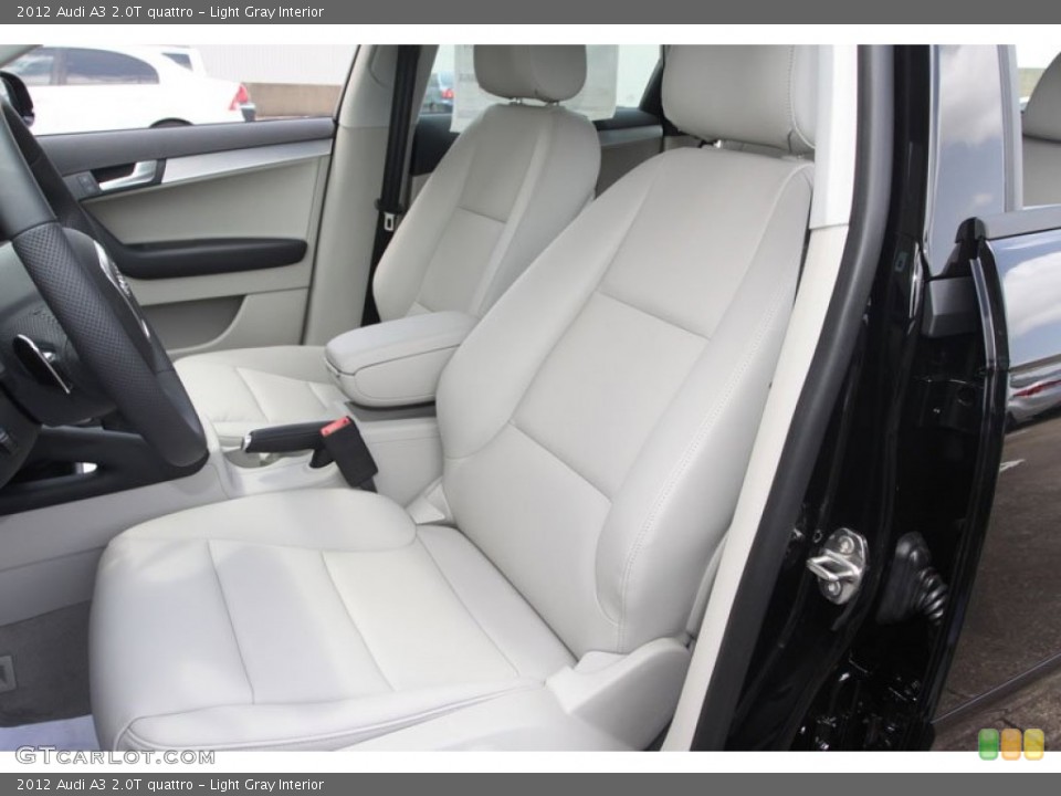 Light Gray Interior Front Seat for the 2012 Audi A3 2.0T quattro #66500555