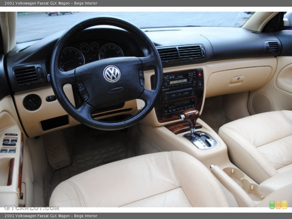 Beige Interior Photo for the 2001 Volkswagen Passat GLX Wagon #66500919