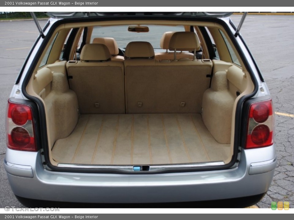 Beige Interior Trunk for the 2001 Volkswagen Passat GLX Wagon #66500928