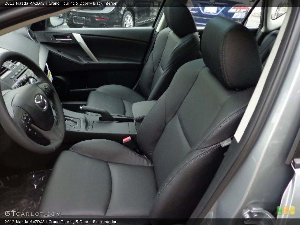 Black Interior Photo for the 2012 Mazda MAZDA3 i Grand Touring 5 Door #66503682