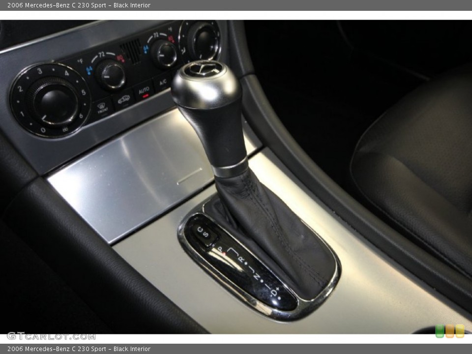 Black Interior Transmission for the 2006 Mercedes-Benz C 230 Sport #66508359