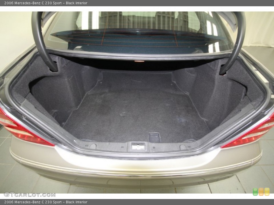 Black Interior Trunk for the 2006 Mercedes-Benz C 230 Sport #66508443