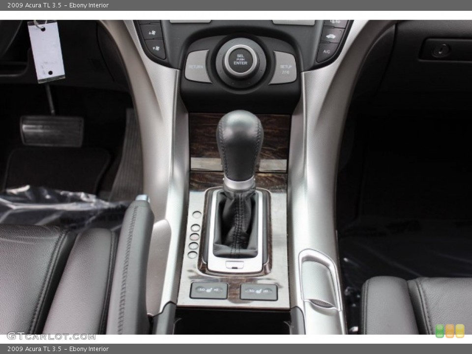 Ebony Interior Transmission for the 2009 Acura TL 3.5 #66509394
