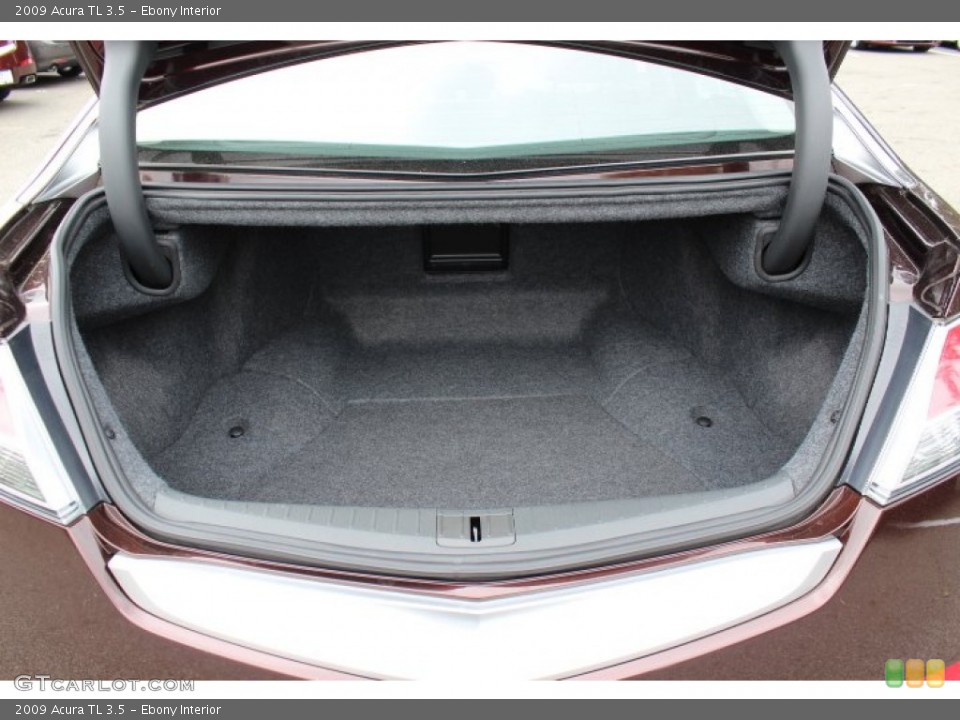 Ebony Interior Trunk for the 2009 Acura TL 3.5 #66509412