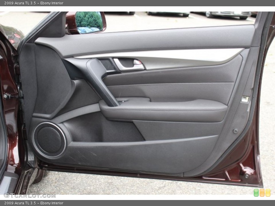 Ebony Interior Door Panel for the 2009 Acura TL 3.5 #66509448