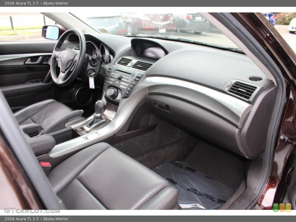 Ebony Interior Dashboard for the 2009 Acura TL 3.5 #66509454