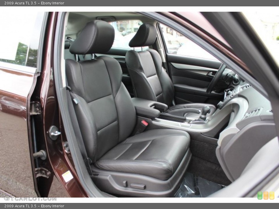 Ebony Interior Photo for the 2009 Acura TL 3.5 #66509472