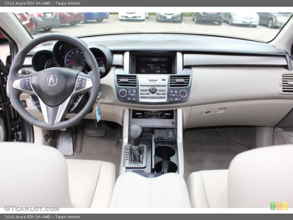 Taupe Interior Dashboard for the 2010 Acura RDX SH-AWD #66509646