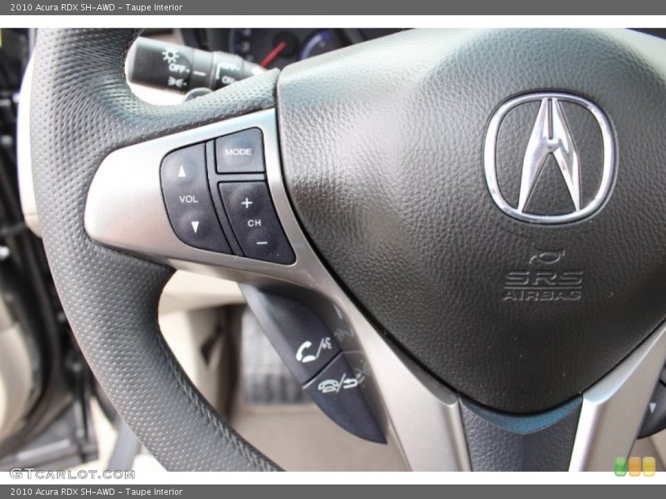 Taupe Interior Controls for the 2010 Acura RDX SH-AWD #66509661