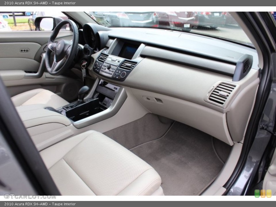Taupe Interior Dashboard for the 2010 Acura RDX SH-AWD #66509751