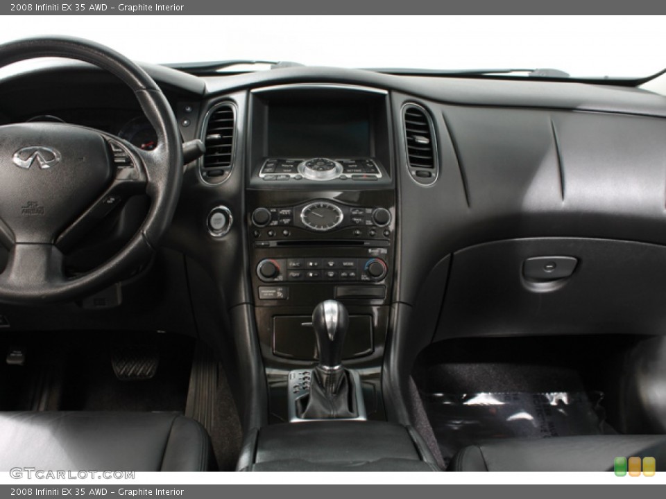 Graphite Interior Dashboard for the 2008 Infiniti EX 35 AWD #66510528