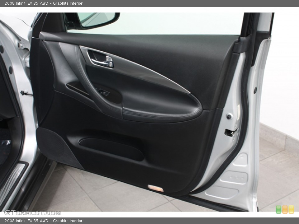 Graphite Interior Door Panel for the 2008 Infiniti EX 35 AWD #66510567
