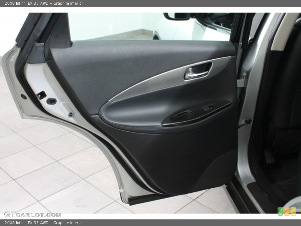 Graphite Interior Door Panel for the 2008 Infiniti EX 35 AWD #66510588