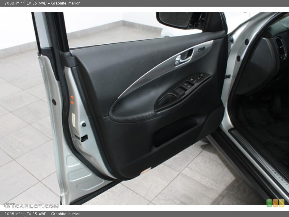 Graphite Interior Door Panel for the 2008 Infiniti EX 35 AWD #66510594
