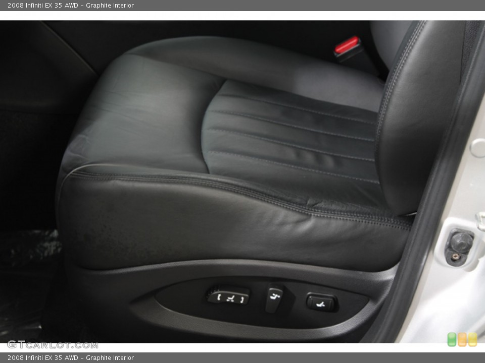 Graphite Interior Front Seat for the 2008 Infiniti EX 35 AWD #66510633
