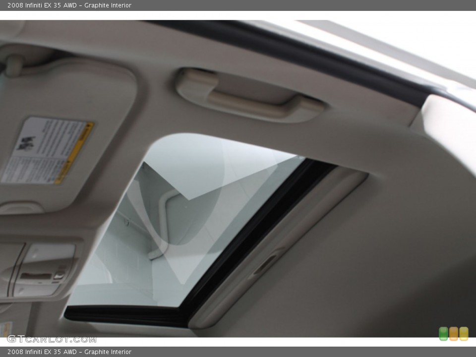Graphite Interior Sunroof for the 2008 Infiniti EX 35 AWD #66510652