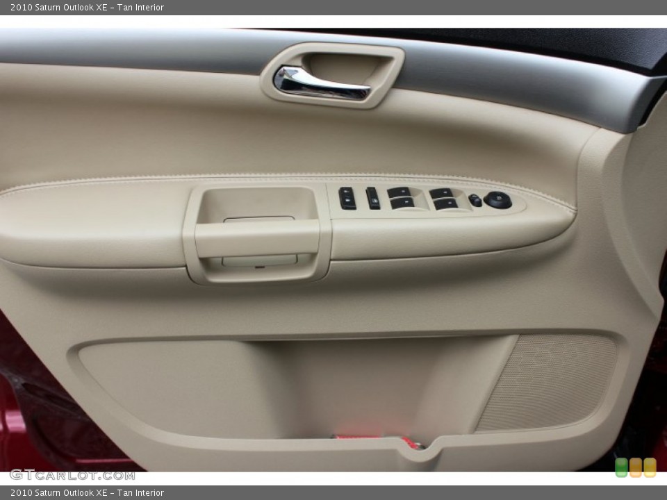 Tan Interior Door Panel for the 2010 Saturn Outlook XE #66512970
