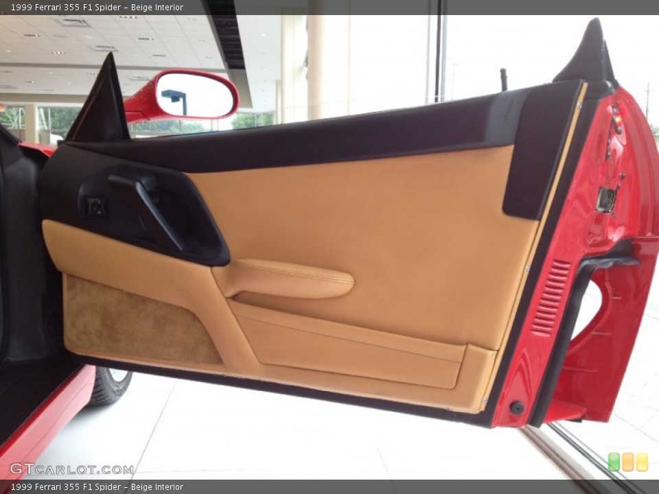 Beige Interior Door Panel for the 1999 Ferrari 355 F1 Spider #66514137
